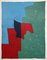 Red, Green, and Blue Composition Lithograph by Serge Poliakoff, 1961, Image 1