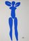 Naked Blue Standing Lithograph after Henri Matisse, 1961, Image 1