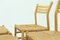 Italian Rope and Beech Dining Chairs, 1960s, Set of 4, Image 2