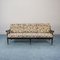 Fabric & Wood 3-Seat Sofa & Armchairs, 1920s, Set of 3 2