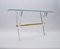 Hollywood Regency Acrylic Glass, Glass, and Brass Console Table, 1960s 4