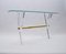 Hollywood Regency Acrylic Glass, Glass, and Brass Console Table, 1960s, Image 4