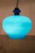 Lampe à Suspension Vintage Bleue par Hans-Agne Jakobsson pour Hans-Agne Jakobsson AB Markaryd, 1970s 6
