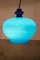 Vintage Blue Pendant Lamp by Hans-Agne Jakobsson for Hans-Agne Jakobsson AB Markaryd, 1970s 6