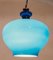 Lámpara colgante vintage azul de Hans-Agne Jakobsson para Hans-Agne Jakobsson AB Markaryd, años 70, Imagen 10