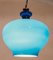 Vintage Blue Pendant Lamp by Hans-Agne Jakobsson for Hans-Agne Jakobsson AB Markaryd, 1970s 10