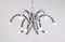 Italian Tubular Chandelier by Angelo Brotto for Esperia, 1960s 3