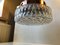 Space Age Copper and Crystal Ceiling Lamp from Orrefors, 1960s 9