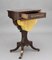 19th Century Rosewood and Brass Inlaid Worktable 11
