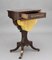 19th Century Rosewood and Brass Inlaid Worktable, Image 11