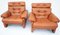 Coronado High Back Lounge Chairs by Tobia & Afra Scarpa for B&B Italia / C&B Italia, 1976, Set of 2 1