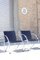 French Modernist Chrome Steel and Black Wood Lounge Chairs, 1970s, Set of 2 7