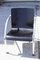 Modernistische französische Sessel aus verchromtem Stahl & schwarzem Holz, 1970er, 2er Set 14