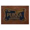 Maleta Pukka inglesa de madera y cuero, años 20, Imagen 3