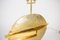 Lampada da tavolo in bronzo dorato di Pragos, anni '70, Immagine 6