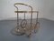 Glass and Metal Serving Trolley, 1970s, Image 15