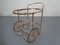Glass and Metal Serving Trolley, 1970s 27