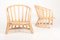 Mid-Century Danish Bamboo Lounge Chairs, 1960s, Set of 2, Image 1