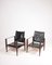 Mid-Century Leather Lounge Chairs by Kaare Klint for Rud. Rasmussen, 1960s, Set of 2 4