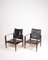 Mid-Century Ledersessel Set von Kaare Klint für Rud. Rasmussen, 1960er 4