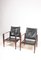 Mid-Century Leather Lounge Chairs by Kaare Klint for Rud. Rasmussen, 1960s, Set of 2 1
