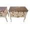 Vintage Hummingbird Louis XV Style Chest of Drawers, Set of 2 3