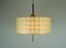 Mid-Century Op Art Pattern Cocoon Chandelier, 1960s, Image 4