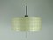 Mid-Century Op Art Pattern Cocoon Chandelier, 1960s 2