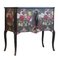 Vintage Gustavian Louis XV Style Floral Chest of Drawers, Image 1