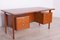 Mid-Century Danish Teak Desk by Kai Kristiansen for Feldballes Møbelfabrik, 1960s 2