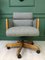 Vintage Danish Gray Desk Chair 1