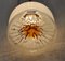 Lampada da soffitto in vetro di Murano, anni '60, Immagine 5