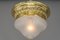 Antique Ceiling Lamp, Vienna, 1890s, Image 5