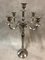Silver Metal Table Lamp, 1960s, Image 1