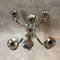 Silver Metal Table Lamp, 1960s, Image 4