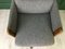 Vintage Danish Gray Desk Chair, Imagen 14