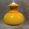 Orange Opalglas Deckenlampe, 1970er 1