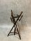 Antique Faux Bamboo Beech Side Table, Image 3
