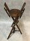 Antique Faux Bamboo Beech Side Table, Image 5