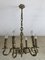 Louis XV Style Luster and Bronze Chandeliers, 1950s, Set of 3 16