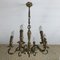 Louis XV Style Luster and Bronze Chandeliers, 1950s, Set of 3 15