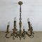 Louis XV Style Luster and Bronze Chandeliers, 1950s, Set of 3, Image 15