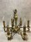 Louis XV Style Luster and Bronze Chandeliers, 1950s, Set of 3, Image 8