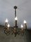 Louis XV Style Luster and Bronze Chandeliers, 1950s, Set of 3 17