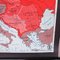 Large School Teaching Map on Contemporary History from Flemming Verlag Hamburg, 1950s 2