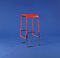 Profilni Barstool with Fluorescent Orange Top and Chrome Bottom by Gilli Kuchik & Ran Amitai, 2013 3