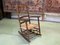 Beech and Straw Rocking Chair, 1950s, Immagine 1