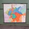 School Teaching Map of Germany from Flemming Verlag, 1950s, Image 1