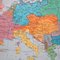 School Wall Map of Europe by W. Leisering for Velhagen & Klasing, 1950s, Image 4