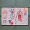 School Wall Map of the Human Body by Prof. Dr. med. W. Blotevogel for Hagemann Düsseldorf, 1950s, Image 1